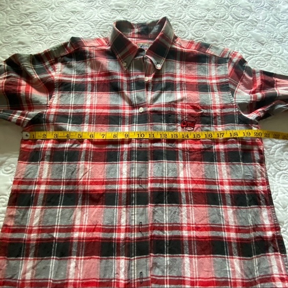 Cruel Girl Plaid Button Down Top Shirt - Picture 8 of 9